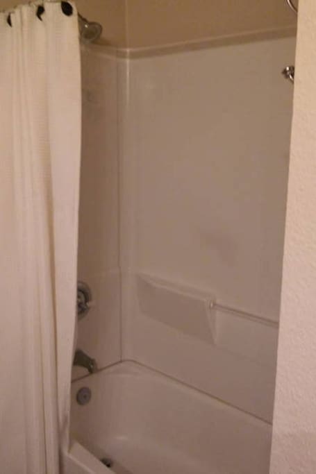 Full Shower and Bath Tub