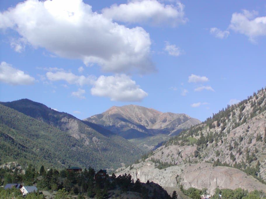 View of T-Mountain from cabin