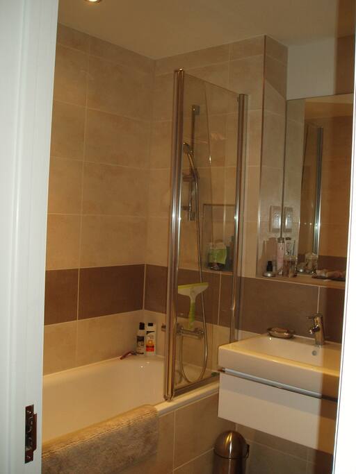 The bath/shower in your bathroom