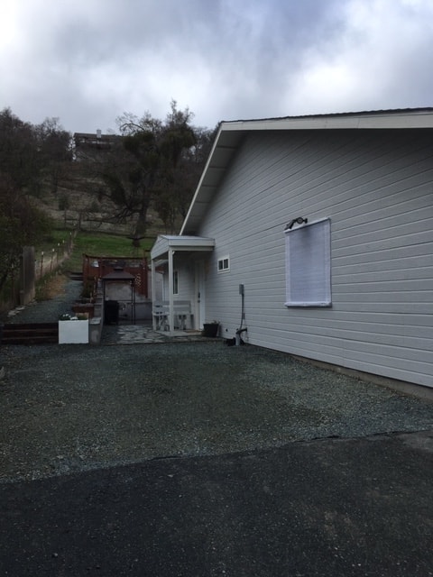 Private studio with a foothill scenery