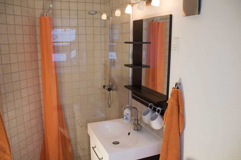 Bathroom with shower