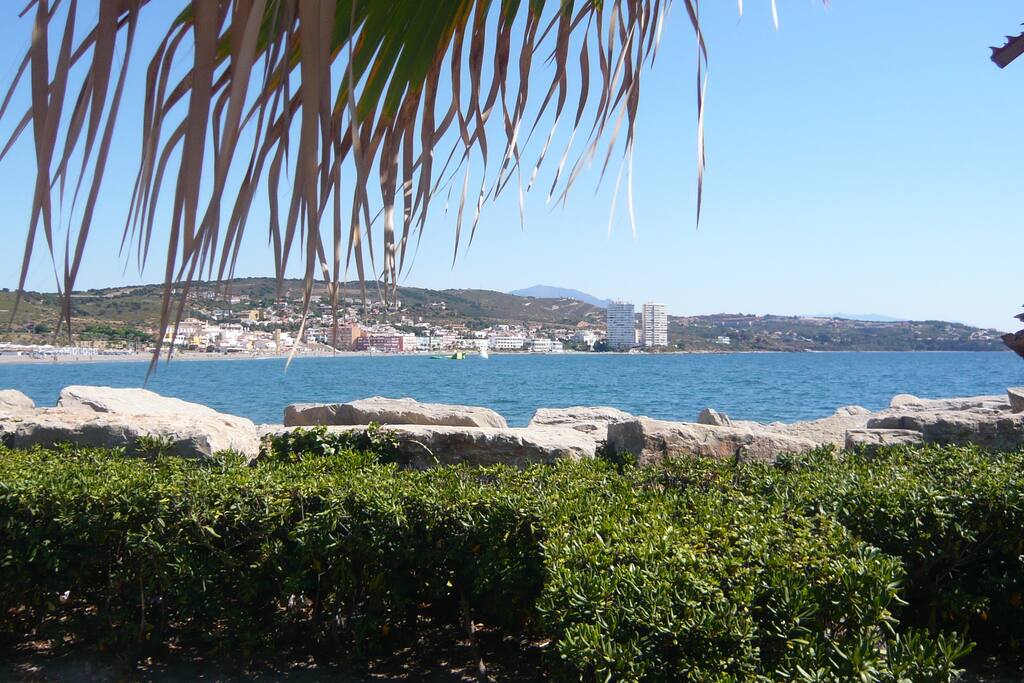 View of the nearest beach