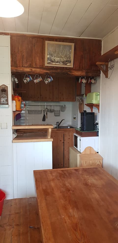 Top performing Airbnb: Apartment with fireplace on the ground floor with outdoor terrace in Bonneval Sur Arc