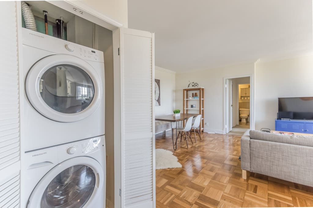 washer/dryer in unit