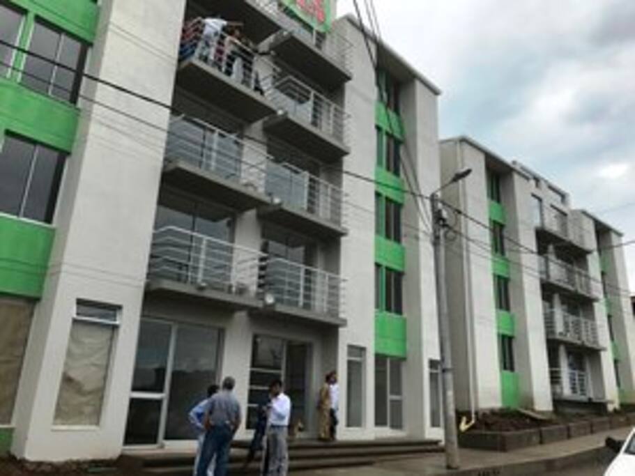 Fachada del conjunto residencial / Building's Facade
