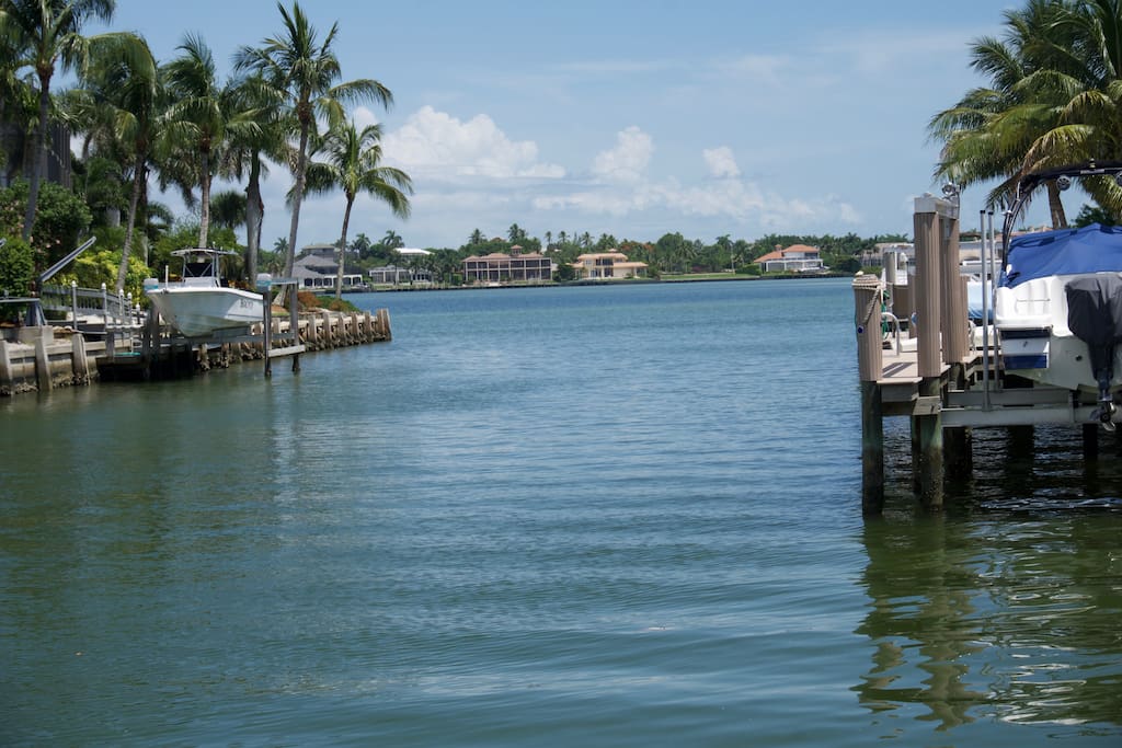 View from dock