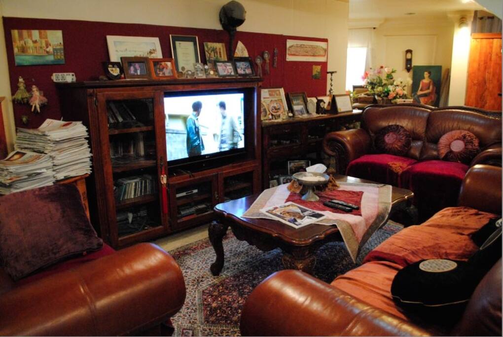 Living room area: shared common space