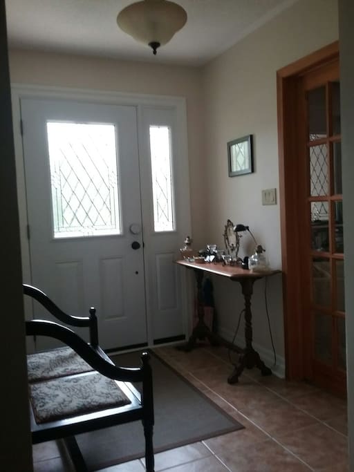 Front door entrance