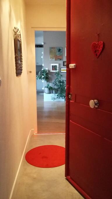 Bienvenue chez moi, après 4 étages d'effort ...
