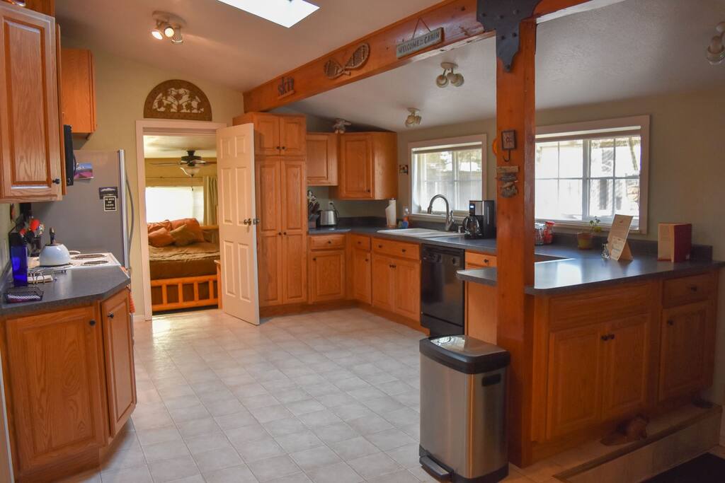 Spacious kitchen