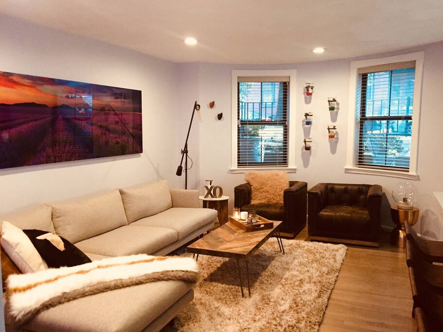 Open concept Living room and Kitchen