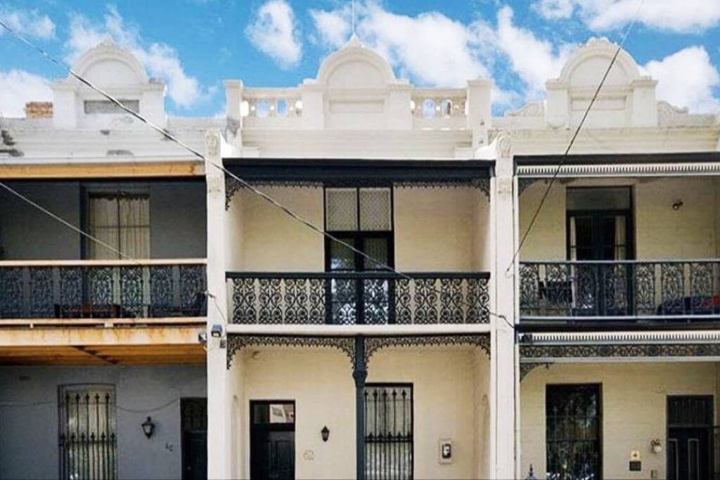 Cream, Victorian town house