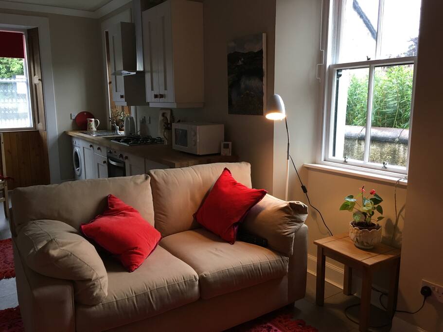 Cosy and comfy sofa.