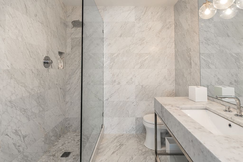 Bathroom with shower