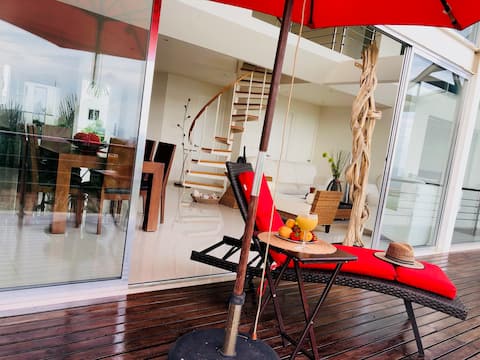Punta Gaviota Ocean View loft (read summary first)