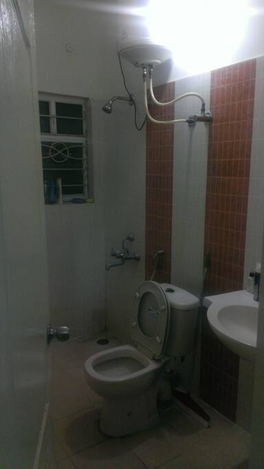 Bathroom accessible from within the bedroom. Hot water facility available.