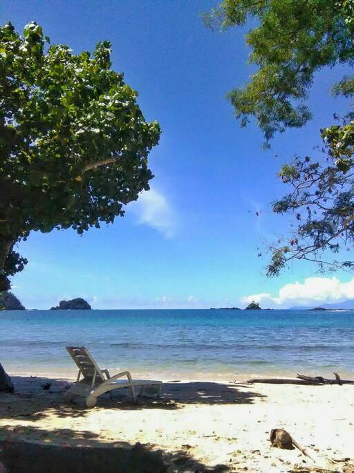 View depan penginapan kami