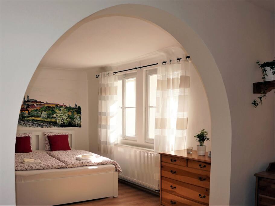 Apartmán č.201 - pohled na pokoj