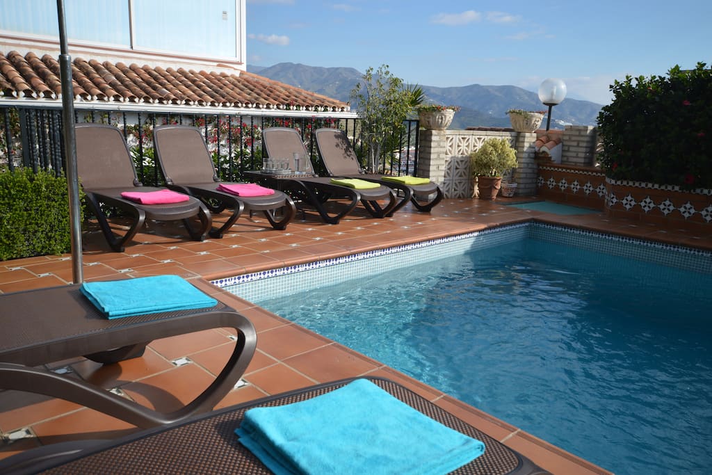 Exclusive use of private pool and terrace