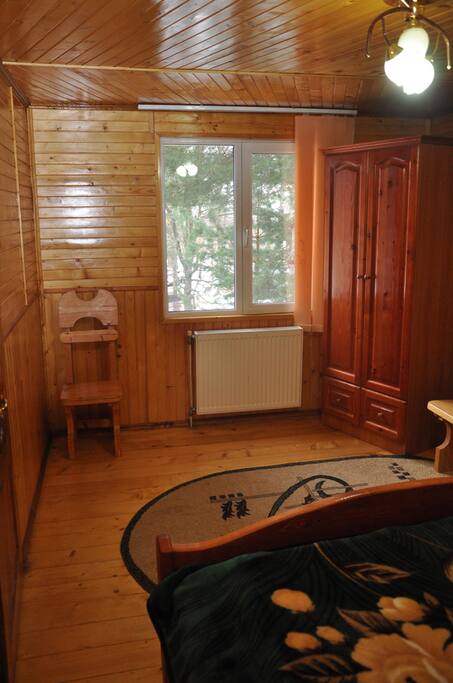 интерьер номера, кровать