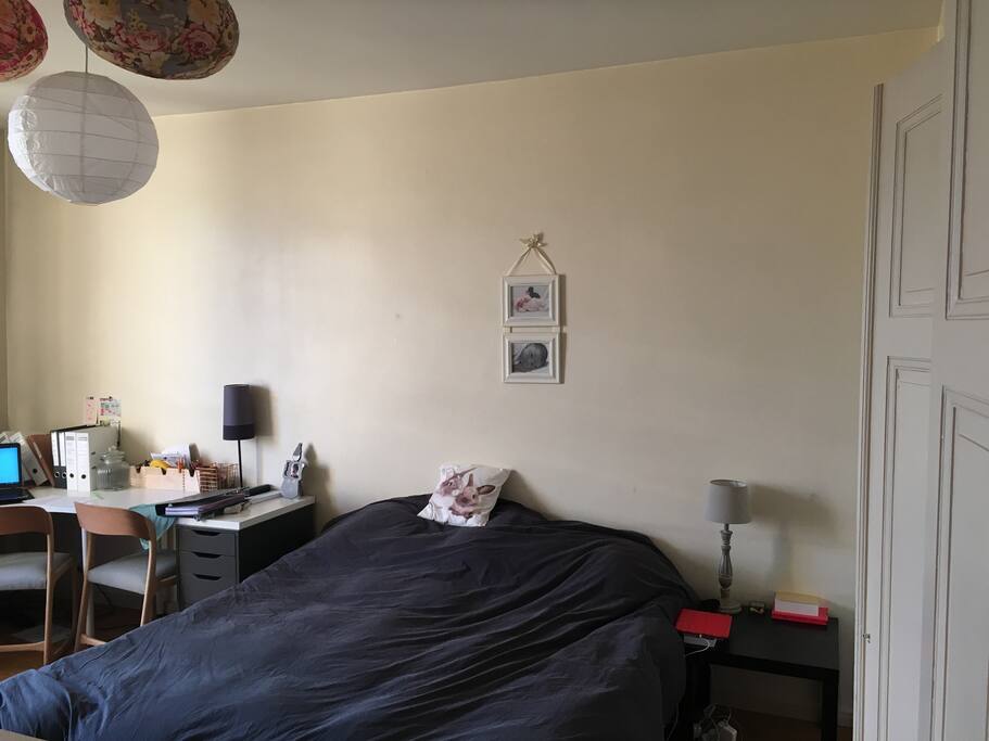 Chambre parentale -lit bureau