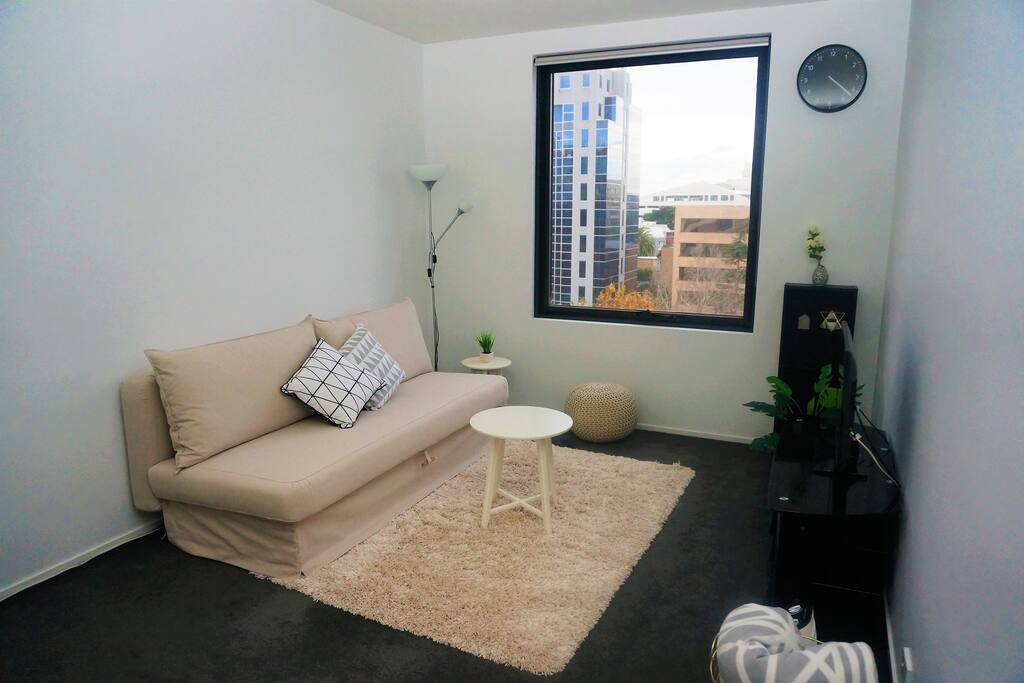 Newly furnished comfortable living room