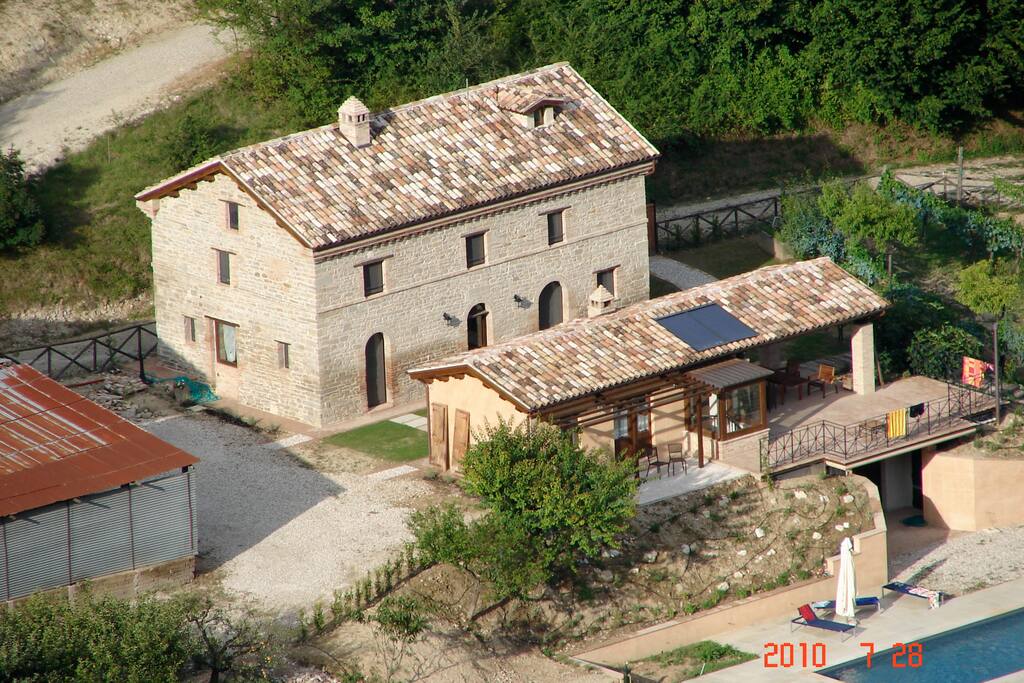 Main house, pool house and private pool all included.