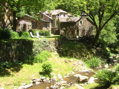 17-19th century Watermill in the wild Tarn Valley!