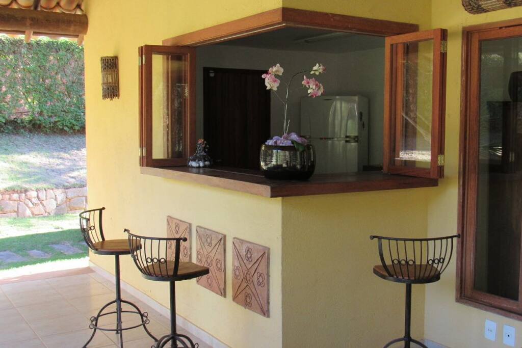 Balcão bar/cozinha