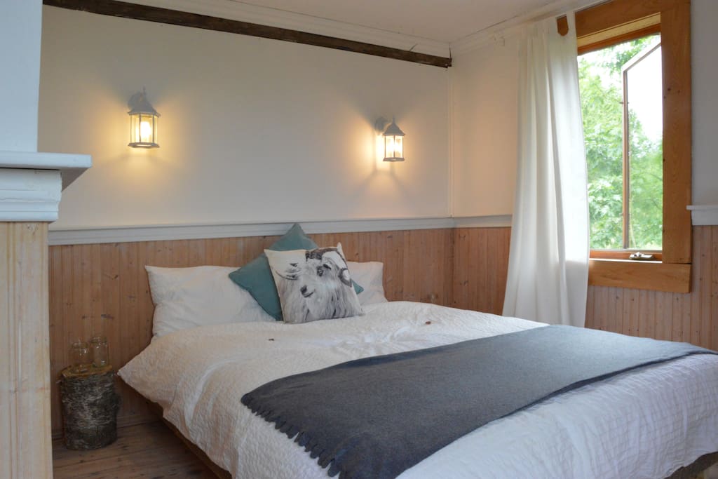 chambre double à l'étage
