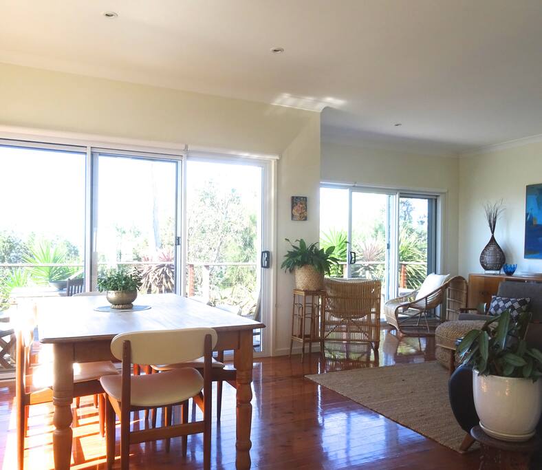 Spectacular vistas from indoors.