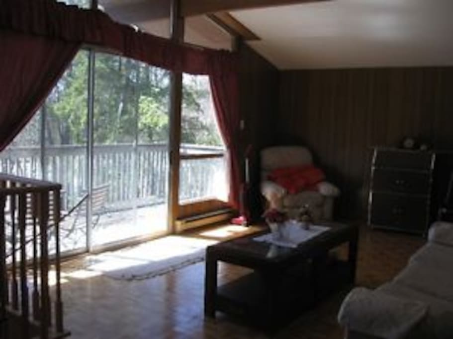 Main Lounge on the second floor, with view of the balcony