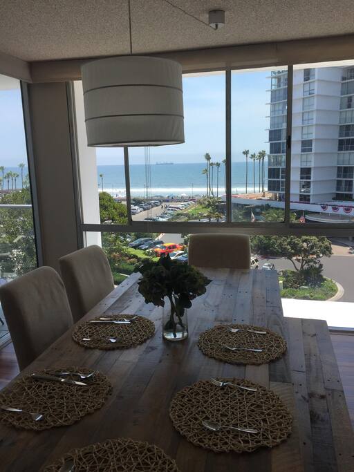 view from dining room