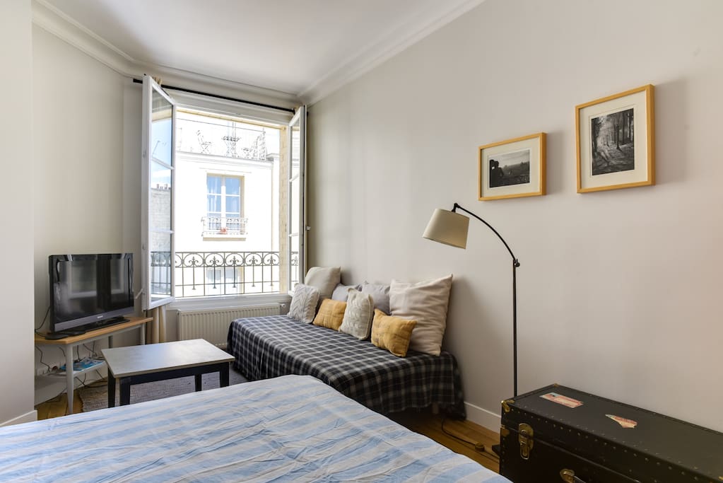 The flat has been recently renovated and designed like a hotel suite