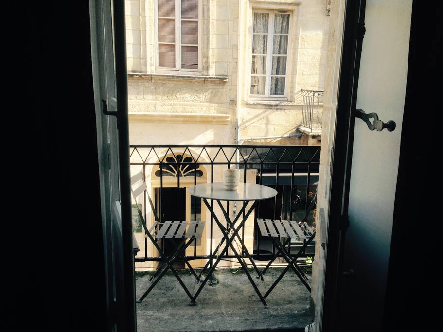 Terrasse en plein coeur de la ville
