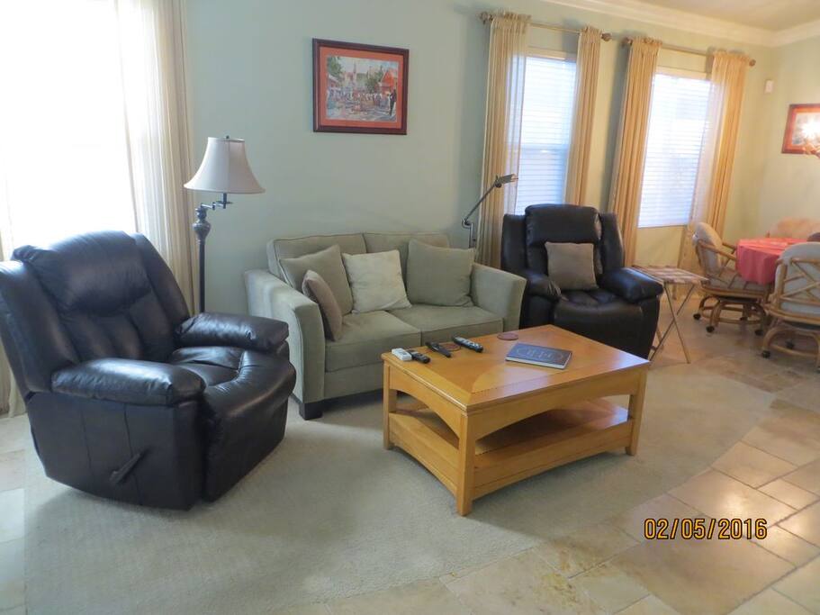 Light Bright Living Area