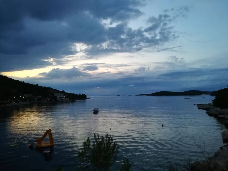 sunset (view from terace)