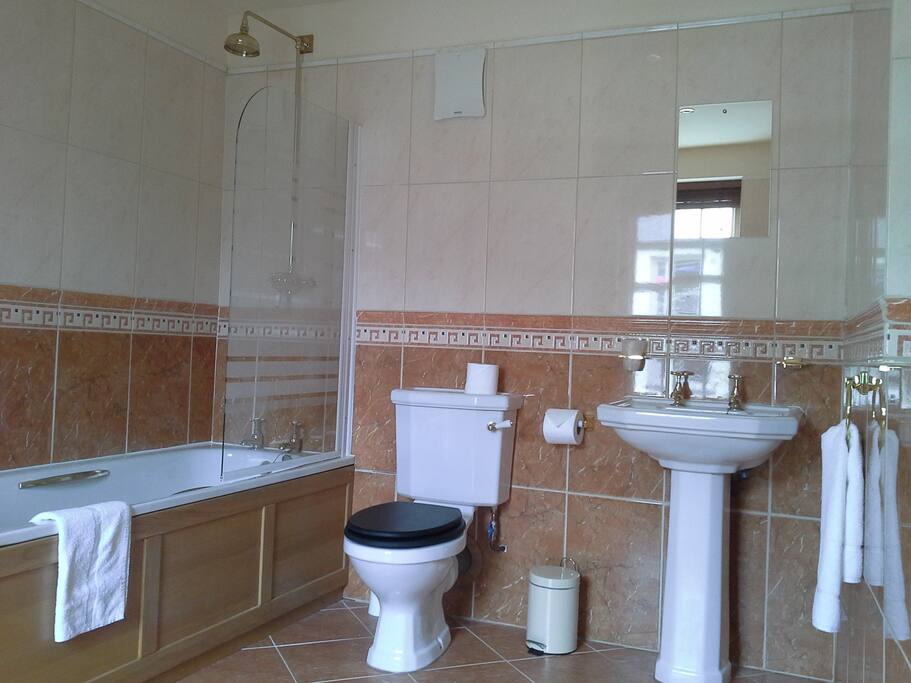 En suite bathroom