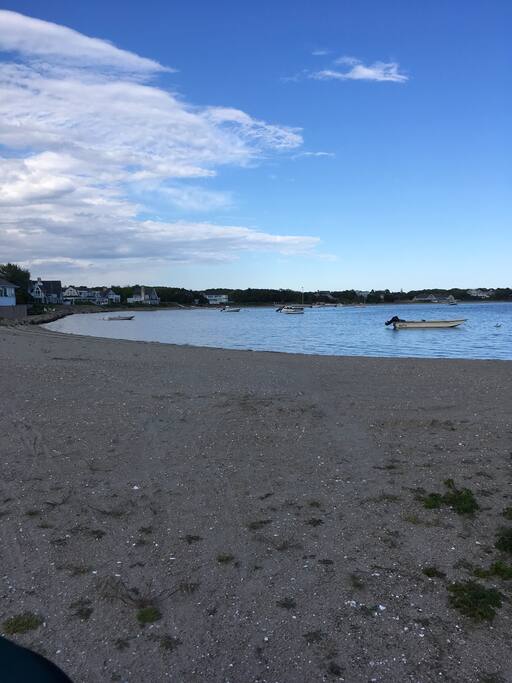 Lewis Bay beach within walking distance from cottage.