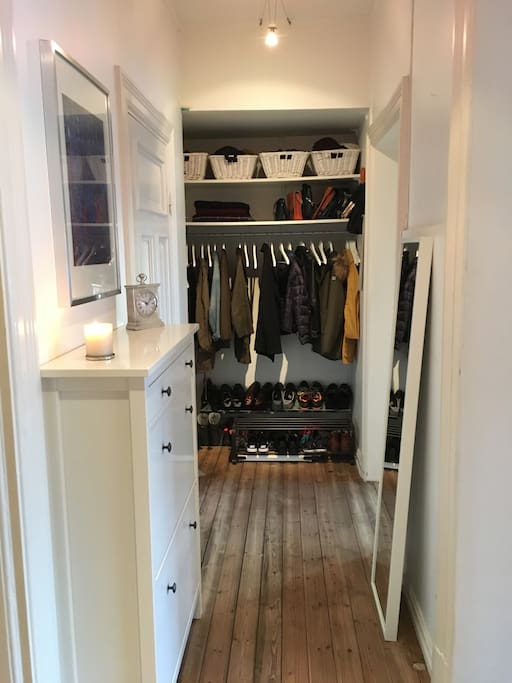 Spacious hallway