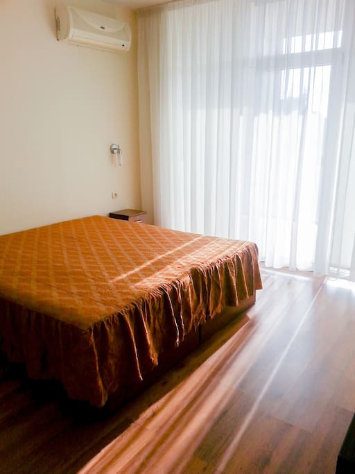 Bedroom: The bedroom has two single beds, where we will provide full bed sets, also you have an en-suite shower room for your use.