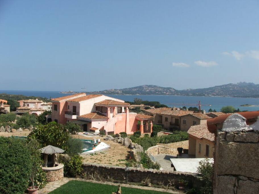 vista sul golfo di arzachena
