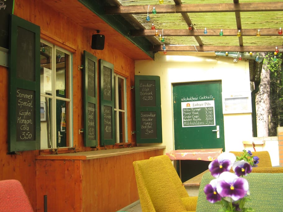 Restaurant in der Ferienanlage