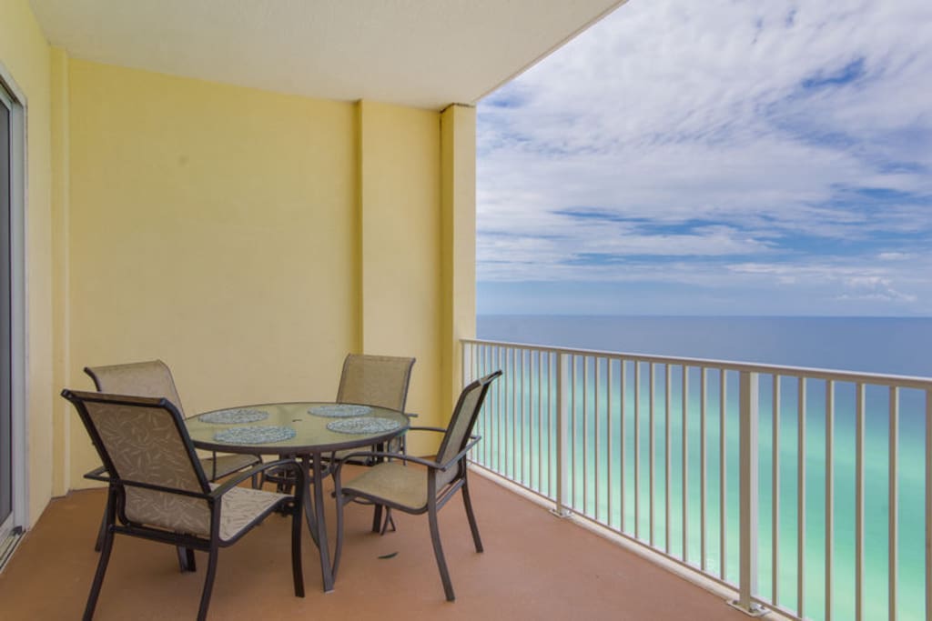Take In The Picturesque Views Of The Gulf Of Mexico From Your Balcony