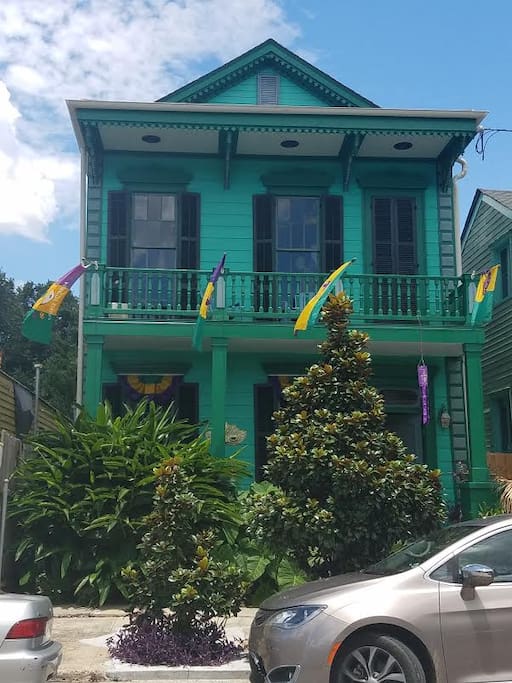 The outside of our home