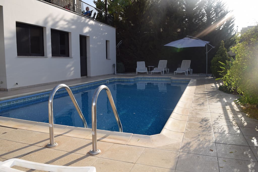 Large (8x4) Private Swimming Pool with Loads of Pool Toys
