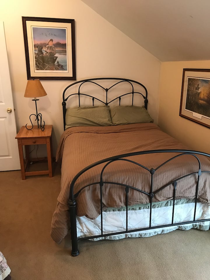 Double bed with one twin