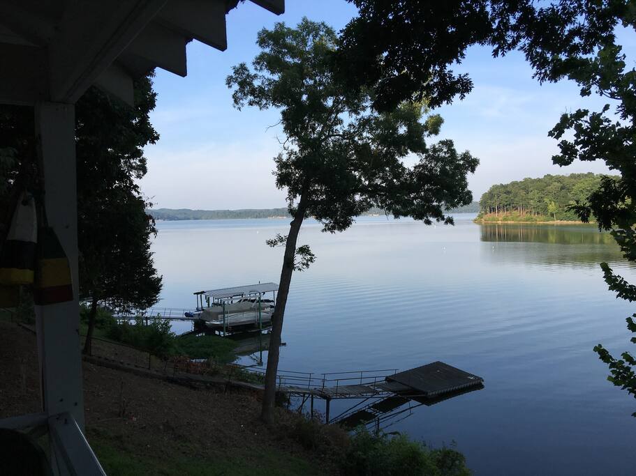 another view of the Lake from the Porch