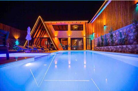 Honeymoon villa with Pool and Jacuzzi in Patara, Kaş♥️🌴