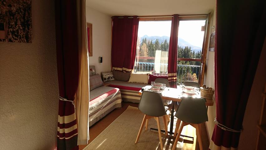 Arcs 1800 Charvet Beautiful Challes panoramic view
